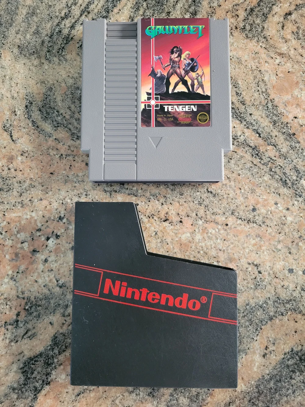 Nintendo (NES): Gauntlet Game with Protective Sheath. Excellent Condition. $15